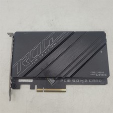 ASUS ROG PCIE 5.0 M.2 CARD 1 SLOT NVME M.2 SSD EXPANSION CARD picture