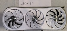 (FOR PARTS) Shroud Cooler Radiator For Zotac RTX 4090 Trinity White(Cooler Only) picture
