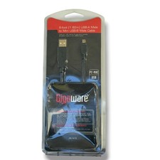 Gigaware 6ft USB-A to 8-Pin Mini USB-B Cable 26-1415 High-Speed USB 2.0 Black picture
