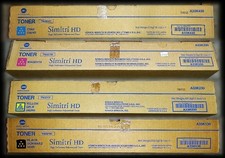 Genuine Set of 4 Konica Minolta TN321 CMYK A33K430/330/230/130 CMYK Toners picture