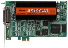 AudioScience ASI6640 PCIe Multichannel Broadcast Sound Card  **PARTS OR REPAIR** picture