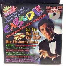 Caboodle Interactive Kids’ 1997 Meet The Amazing Kreskin Macintosh Compatible CD picture