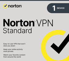 NORTON SECURE VPN 1 Device Brand New 1 year Subscription Ships FAST  picture