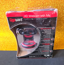 Gigaware 3.0MP HD Webcam Auto Focus Built-In Mic Face Tracking USB 2.0 25-1142 picture