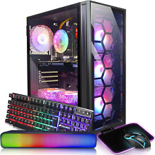 Stgaubron Gaming Desktop PC, Intel Core I7 3.4G up to 3.9G, 32G RAM, 1T SSD, Gef picture