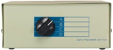 ZDMNEEA7-4 4-Way RJ11 Female ABCD Manual Data Switch picture
