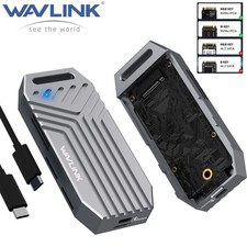 WAVLINK 40Gbps PCIe NVMe SSD Enclosure USB4 External M.2 NVMe SSD Case 2280 Size picture