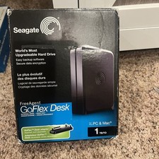 Seagate Free Agent GoFlex Desk 1 TB External Hard Drive USB 2.0 picture