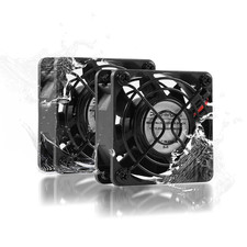 60Mm 12V DC Waterproof IP68 Dual Ball High-Speed Computer Cooling Fan for Car picture