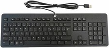 HP Keyboard Business Black Slim Style USB Windows Enhanced P/N 803181-001 picture