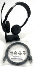 Jabra Evolve2 55 MS Teams Stereo Bluetooth Wireless Headset w/ Base - NO DONGLE picture