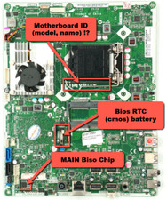Bios Chip For HP Pavilion 23-b200eg All-in-One Desktop PC, MB: IPIVB-AT picture