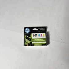Genuine HP 951 Ink Cartridge-C/M/Y-For HP Printers Expires In 3/27 New picture