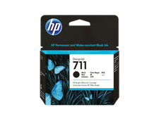 HP 711 80-ml Black DesignJet Ink Cartridge, CZ133A picture