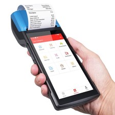 4G Handheld PDA POS Android 13.0 Receipt Printer 2GB+16GB, Camera 5M, 1D 2D B... picture