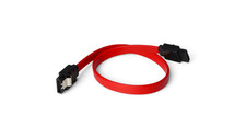 12 Inch SATA Cable with Locking Latch 1FT HDD Hard Drive 6.0 Gbps Straight picture