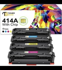414A Toner Cartridges (with Chip) for HP 414A 414X 414 W2020A Color Laserjet Pr picture