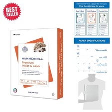 High-Quality 8.5x11 Printer Paper - 500 Sheets, ColorLok Technology, Acid-Free picture