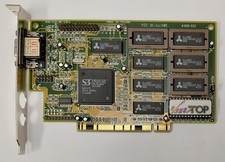ViewTOP / Britek BP-S3Cx PCI Graphics Card (S3 ViRGE/DX, 86C375, 4MB, Retro, 1998) picture