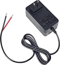 19V AC/DC Adapter Power Cord Supply Plug for MKS-1902000H, Black  picture