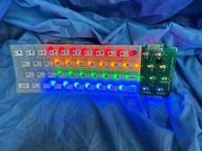 The MechBoardZX LED - Sinclair ZX Spectrum 16K/48K Mechanical Keyboard Assembled picture