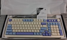 AULA S99 Key Keyboard Tri-Mode Bluetooth 2.4GHz/USB-C Color- Blue Cream Gaming  picture