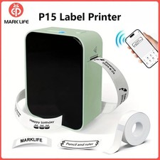 P15 Bluetooth Label Maker Machine Portable Sticker Barcode Thermal Label Printer picture