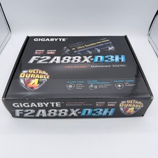 Gigabyte GA-F2A88X-D3H FM2+ Motherboard AMD A4-6300 CPU Cooler Combo picture