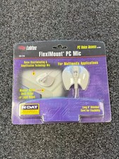 Labtec FlexiMount PC MIC/AM-240 Cable Consumer Microphone/ 8” Cord / MULTI MEDIA picture