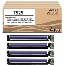 4Pack 013R00662 Drum Unit for 7525 7830 Imaging Unit Works for Xerox 7525 7530 picture