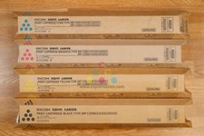 4 Genuine Ricoh MP C3300,C3333,LD533C CMYK Toners 841421,841422,841423,841276 picture
