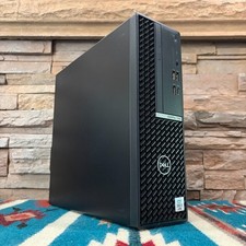 Dell Optiplex 7080 SFF W11 Desktop PC i5-10500E 16GB DVD 256GB SSD Radeon RX550 picture