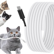 Cord Protectors from Pets No Chew, 1/4 inch 10ft Wire Protector Cord Covers for picture
