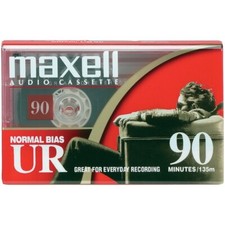 Maxell(r) 90MIN CASS TAPE NRML 108510 Theater Audio Portable 90-minute Minutes picture