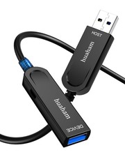 huaham USB 3.1 Extension Cable 33FT, 10Gbps Type A Male to Black picture