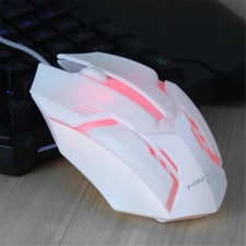 USB Wired Gaming Mouse 7 Colors LED Backlight Ergonomics Gamer  Choice of color picture