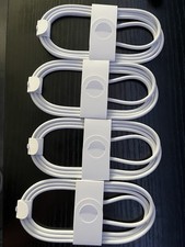 4 pack Genuine Apple iPhone USB-C to USB-C Charging Cables New picture