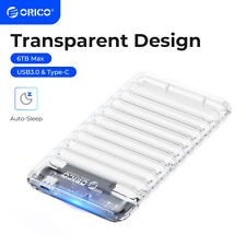 ORICO 2.5'' USB3.0 to SATA III External Hard Drive Enclosure for 7~9.5mm HDD SSD picture