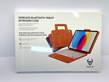 NEW Paul B Wireless Bluetooth Tablet Keyboard Case For iPad 10th 10.9