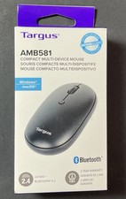Targus Compact Multi-Device Bluetooth Wireless Mouse [ BLACK ] NEW picture