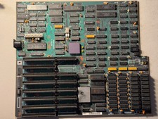 IBM 5170 256k Stacked DRAM  Large System Board - 80286- 6 Motherboard picture