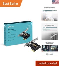 TX201 2.5GB PCIe Network Card - Ultra-Fast Ethernet Adapter for Gaming picture