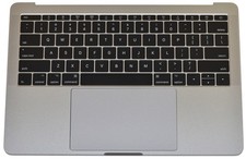 MacBook Pro 13 Top Case Assembly A1708 Keyboard Touchpad + Battery Space Gray picture