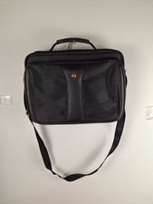 WENGER SWISSGEAR Laptop Bag Medium Black Men's Polyester Shoulder Messenger Bag picture