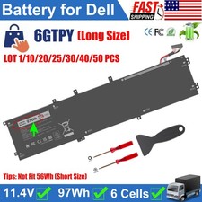 ✅LOT For Dell 97WH 6GTPY Battery XPS 15 9570 9560 9550 7590 Precsion 5530 5520 picture