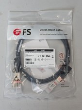 **Lot of 20** FS 25G SFP28 Passive DAC Twinax Cable 3m New Sealed picture