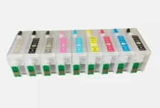 9 Empty Refillable Ink Cartridge T760 For SureColor SC-P600 with Chip NON-OEM picture
