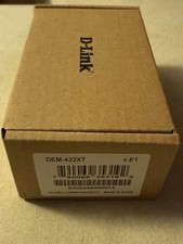D-link DEM-432XT 10GBase-LR SFP+ Transceiver (10 Km) New In Box Never Opened picture