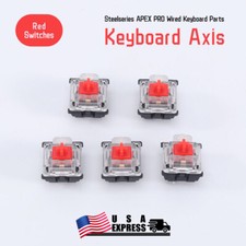 5Pcs SteelSeries APEX PRO Gaming Keyboard Mechanical Switch Replace Red Switches picture