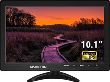 10.1 Inch Small Monitor, Raspberry Pi Monitor Built-In Speakers, Mini Monitor 12 picture